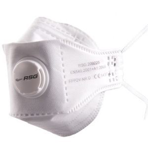 FFP3-Maske - FS NR D - RSG Safety - ohne Latex / mit Exspirationsventil / Halbgesicht
