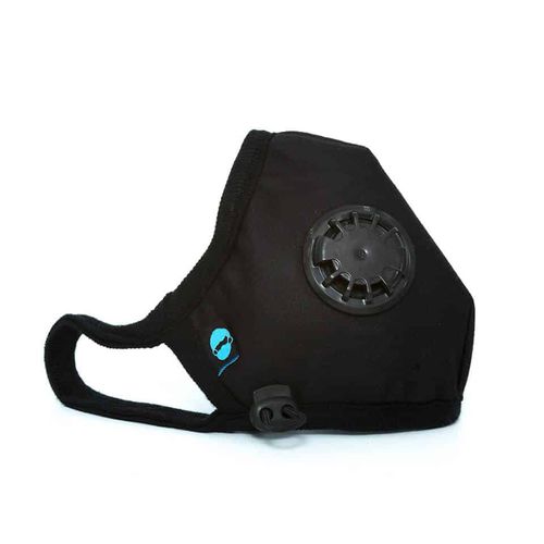 N99-Schutzmaske - THE CHURCHILL PRO - Cambridge Mask Co - mit Aktivkohlefilter / mit Exspirationsventil / wiederverwendbar
