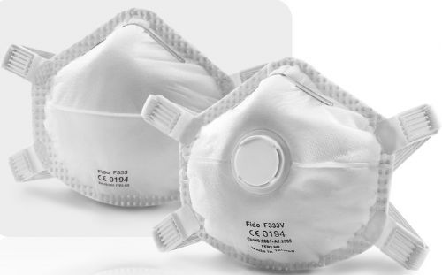 FFP3-Maske - F333  - FIDO MASKS CO., LTD. - ohne Latex / mit Exspirationsventil / ohne Ventil