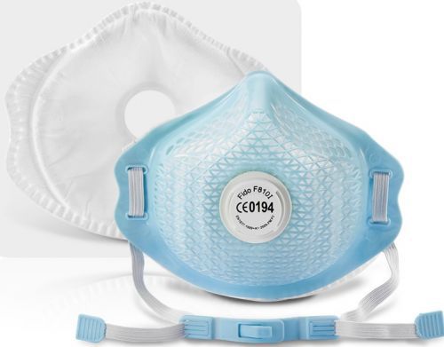 EN1827-Schutzmaske - F810I - FIDO MASKS CO., LTD. - ohne Latex / mit Exspirationsventil / mit herausnehmbarem Filter