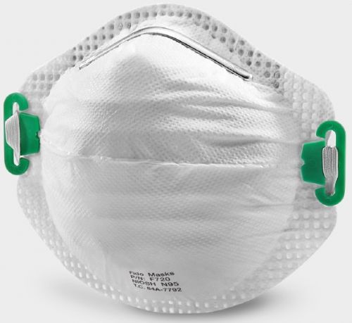 N95-Schutzmaske - F720 - FIDO MASKS CO., LTD. - ohne Latex / ohne Ventil / schalenförmig