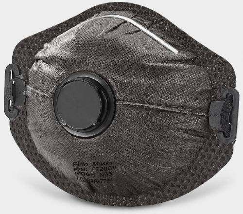 N95-Schutzmaske - F720CV - FIDO MASKS CO., LTD. - ohne Latex / mit Exspirationsventil / mit Aktivkohlefilter