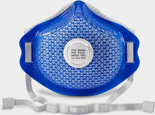N95-Schutzmaske - F810I - FIDO MASKS CO., LTD. - ohne Latex / mit Exspirationsventil / mit herausnehmbarem Filter
