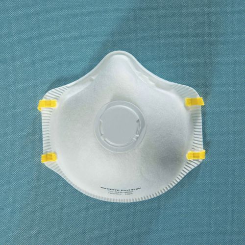 Schutzmaske mit Ausatemventil - ENVI-910V - Makrite - N95 / Polypropylen / ohne Latex