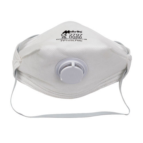 FFP1-Maske - FP1VSLFM - Makrite - Polypropylen / ohne Latex / Polyester