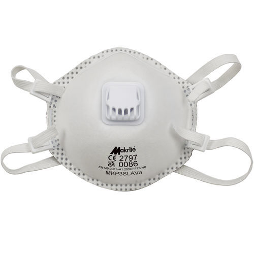 FFP3-Maske - MKP3SLAVA - Makrite - Polypropylen / ohne Latex / Polyester