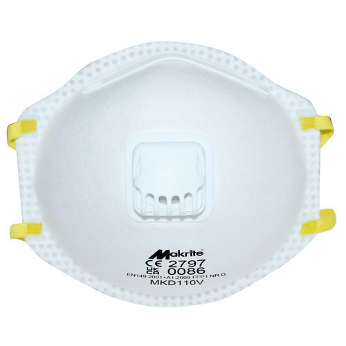 FFP1-Maske - MKD110V - Makrite - Polypropylen / ohne Latex / Polyester