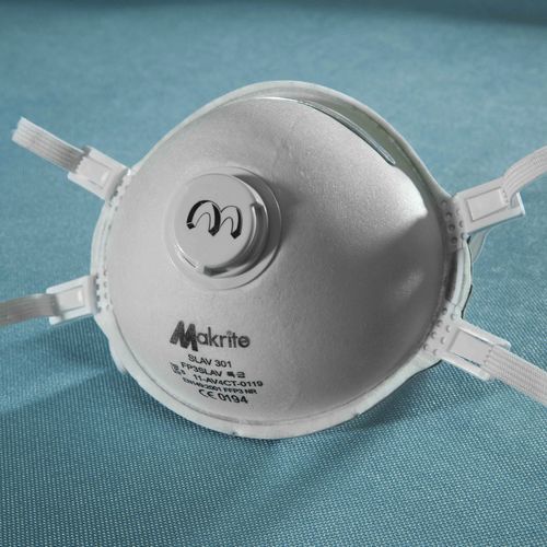 FFP3-Maske - SLAV-301 - Makrite - Polypropylen / ohne Latex / Polyester