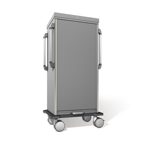 Medizinischer Sackhalterwagen - MS_MW_RW_1_ISO - MED-Systeme - Transport / Lager / Multifunktion