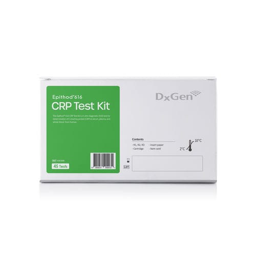 Testkit für Infektionskrankheiten - Epithod® 616 - DxGen Corp - C-reaktives Protein / Serum / Plasma