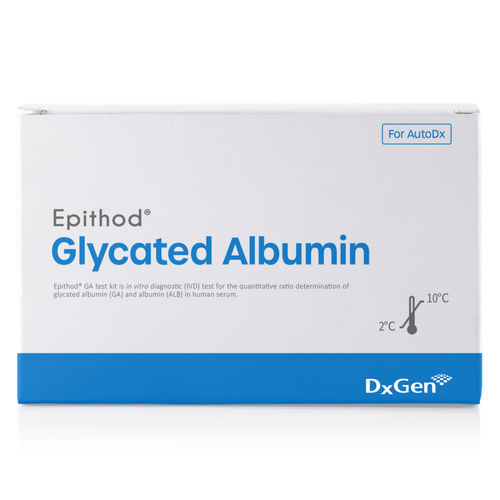 Testkit für Diabetes - Epithod® GA - DxGen Corp - Hämoglobin / Mikroalbuminurie / Albumin