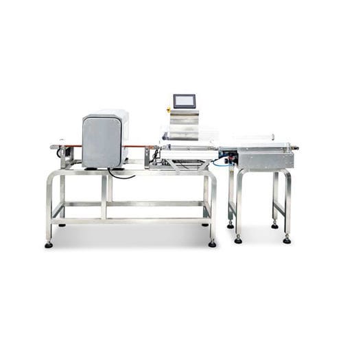 Kontrollwaage mit Metalldetektor - dm packaging group