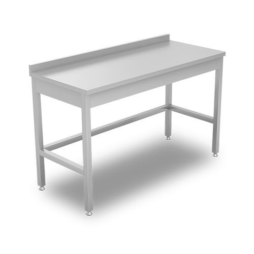 Arbeitstisch - EMP.MED.CM.1 series - EMPERO GROUP - rechteckig / Edelstahl