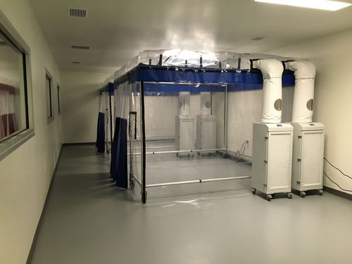 Modularer reinraum - BioBubble