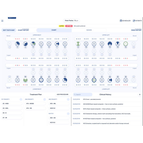 Management-Software - AsproDental - Umform / Rechnungserstellung / überwacht