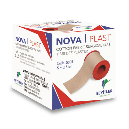 Baumwolle-Heftpflaster - Nova  - Seyitler - hypoallergen