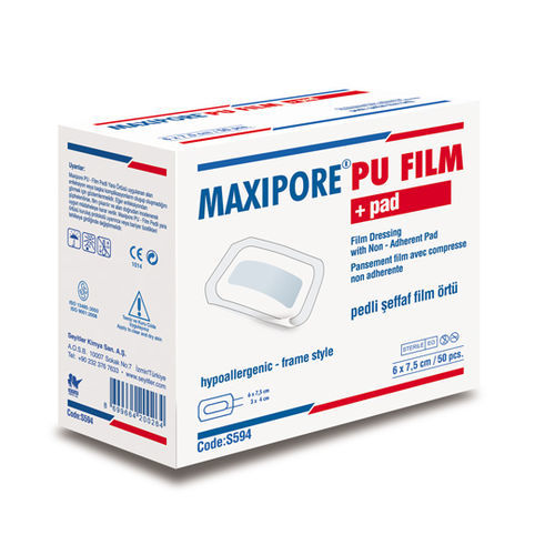 Polyurethan-Hautpflaster - Maxipore Pu  - Seyitler - hypoallergen / wasserdicht / nichthaftend