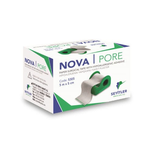 Polyester-Heftpflaster - Nova Pore - Seyitler - Viskose / atmungsaktiv / hypoallergen