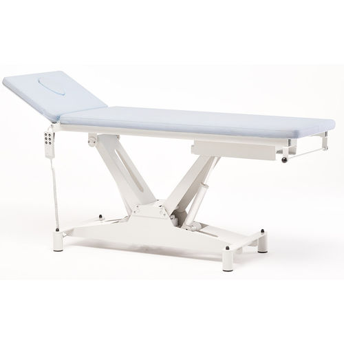 Elektrische Massageliege - 1P - ROA - mit höhenverstellbarer Rückenlehne / zweiteilig