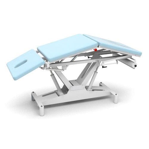 Elektrische Massageliege - 3P - ROA - mit verstellbarer Rückenlehne / mit höhenverstellbarer Rückenlehne / dreiteilig
