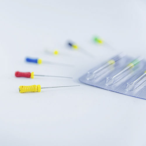 Endodontische Feile / Rotation - KUANTAGROUP - Hedstrom / für Wurzelkanal-Behandlungen / Edelstahl