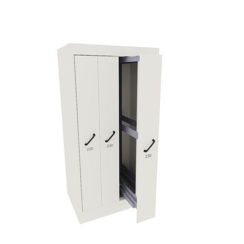 Schrank mit Flügeltür - 82.980.110 - LISTA - mit 3 Türen