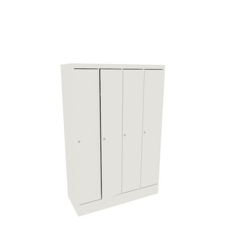 Schrank für Umkleideräume - 94.432.110 - LISTA - mit 4 Türen