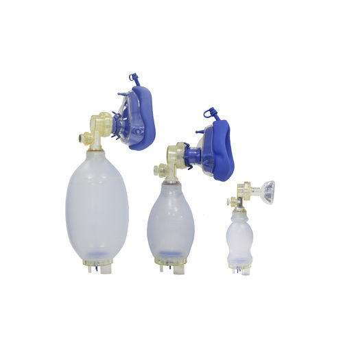 Wiederverwendbares Handbeatmungsgerät - 00 series - Protec Export - mit Masken / mit Ventil