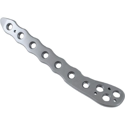 Kompressionsplatte für Tibia - 1582 series - Zimed Medical - distal / seitlich / mit Verriegelung
