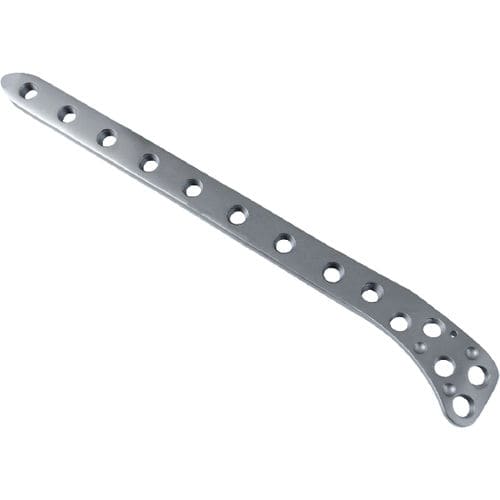 Kompressionsplatte für Tibia - 1782 series - Zimed Medical - proximal / seitlich / mit Verriegelung