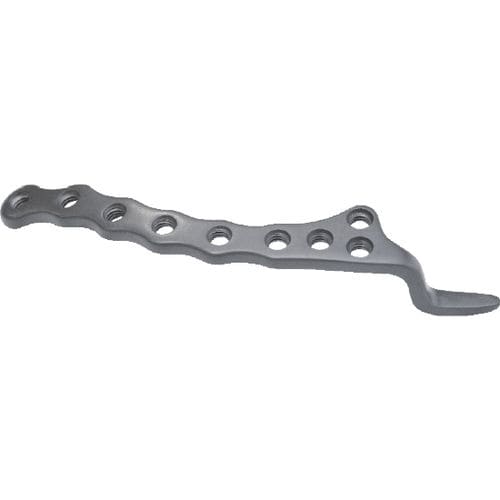 Kompressionsplatte für Schlüsselbein - 1622 series - Zimed Medical - anteromedial / mit Verriegelung / Metall