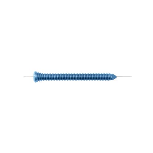 Knochen-Kompressionsschraube / für kleine Knochenfragmente - 2412-35 series - Zimed Medical - kanüliert / Metall / mit Verriegelung