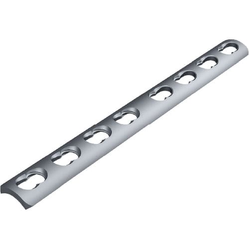 Kompressionsplatte für kleine Knochenfragmente - 1432 series - Zimed Medical - medial / mit Verriegelung / Metall