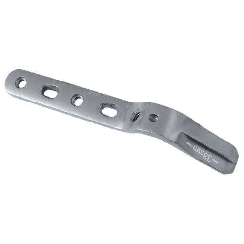Kompressionsplatte für kleine Knochenfragmente - 1112 series - Zimed Medical - mit Verriegelung / Metall