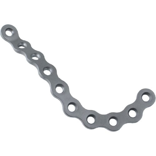 Kompressionsplatte für kleine Knochenfragmente - 9612 series - Zimed Medical - mit Verriegelung / Metall