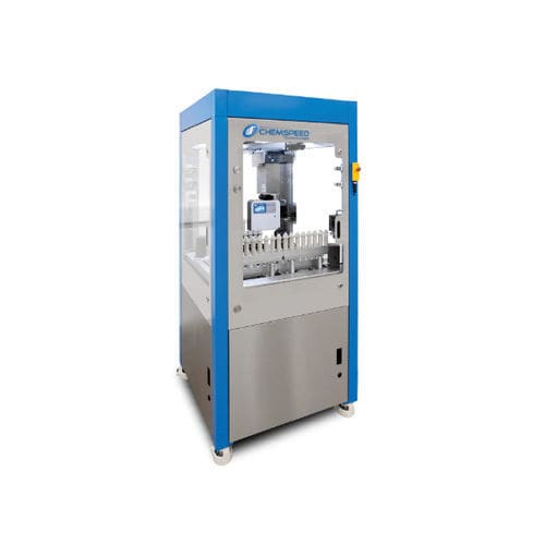 Vollautomatisches Probenvorbereitungsgerät - FLEX SWILE - Chemspeed Technologies AG - für die Pharmaindustrie / bodenstehend