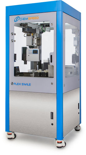 Automatisiertes Probenvorbereitungsgerät - FLEX SWILE DSC - Chemspeed Technologies AG - für die Pharmaindustrie / zum Füllen / modular