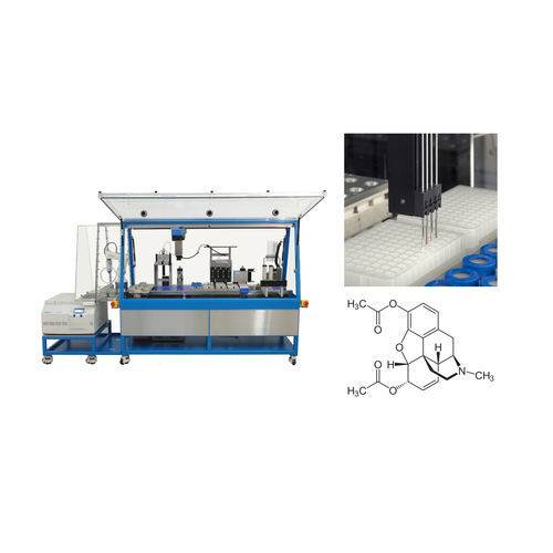 Roboter-Laborautomatisierungssystem - SWING DRU-X-TOR - Chemspeed Technologies AG - für forensische Anwendungen / für Flüssigkeitenhandling