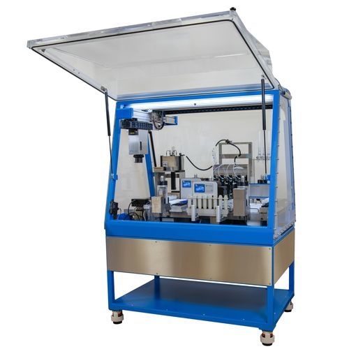 Automatisches Probenvorbereitungsgerät - SWING CRYSTAL - Chemspeed Technologies AG - für die Pharmaindustrie / Reagenzmittelverteilung / Filtrierung
