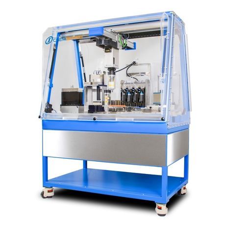 Automatisiertes Probenvorbereitungsgerät - SWING Visco - Chemspeed Technologies AG - für die Pharmaindustrie / Misch / Tisch
