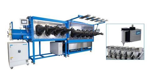 Roboter-Syntheseplattform - MULTIPLANT / AUTOPLANT POSYCAT - Chemspeed Technologies AG - mit hohem Durchsatz