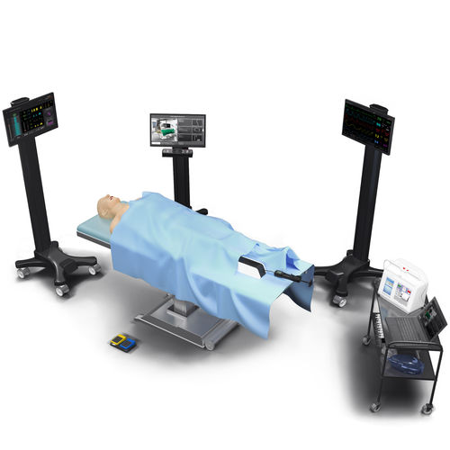 Simulator für Reanimierung - AngioVision HYBRID - MedVision Group - für Angiographie / chirurgisch / Arbeitsstation