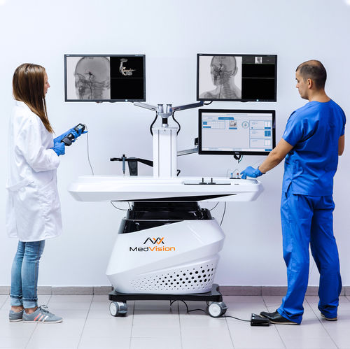 Trainingssimulator - AngioVision STANDARD - MedVision Group - für Angiographie / mobil / Arbeitsstation