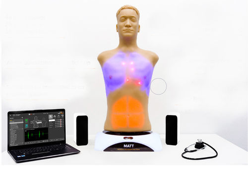 Simulator für Auskultation - MATT - MedVision Group - EKG / für Allgemeinpflege / Erwachsene