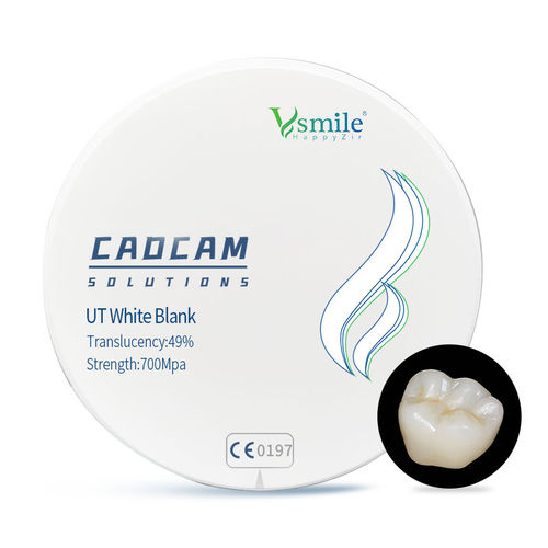 Zahnmedizinisches Material / Zirkonoxid - UT  - Hunan Vsmile Biotechnology Co. Ltd - CAD/CAM / für Dentallabor / für Dentalkronen