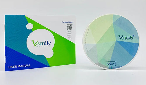 Zahnmedizinisches Material / Zirkonoxid - ST Preshaded - Hunan Vsmile Biotechnology Co. Ltd - für Dentalkronen / für Zahnbrücken / für Implantatsysteme