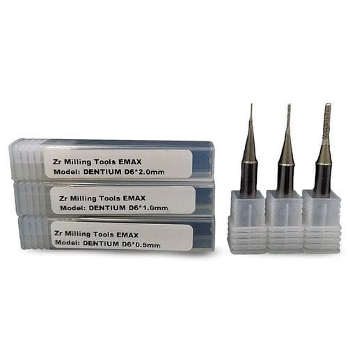 Dentalfräser - Dentium ®  - Hunan Vsmile Biotechnology Co. Ltd - Diamant / Wolfram / Zirkonium