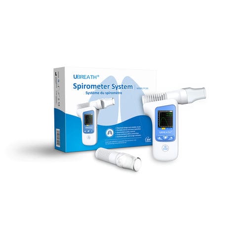 Digitales Spirometer - UBREATH ®  - e-LinkCare Meditech - elektronisch / Handgerät / für wissenschaftliche Forschung