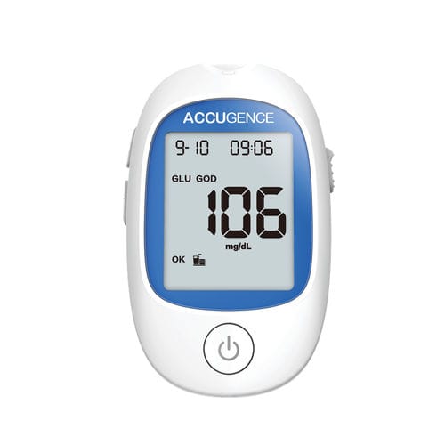 Automatisches Blutzuckermessgerät - ACCUGENCE ® - e-LinkCare Meditech - GOD / GDH / Harnsäure