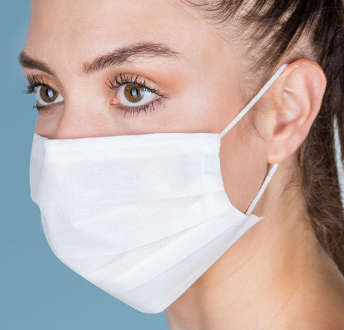 OP-Maske / Polypropylen - BTK - ohne Latex / für Erwachsene / 50er-Packung